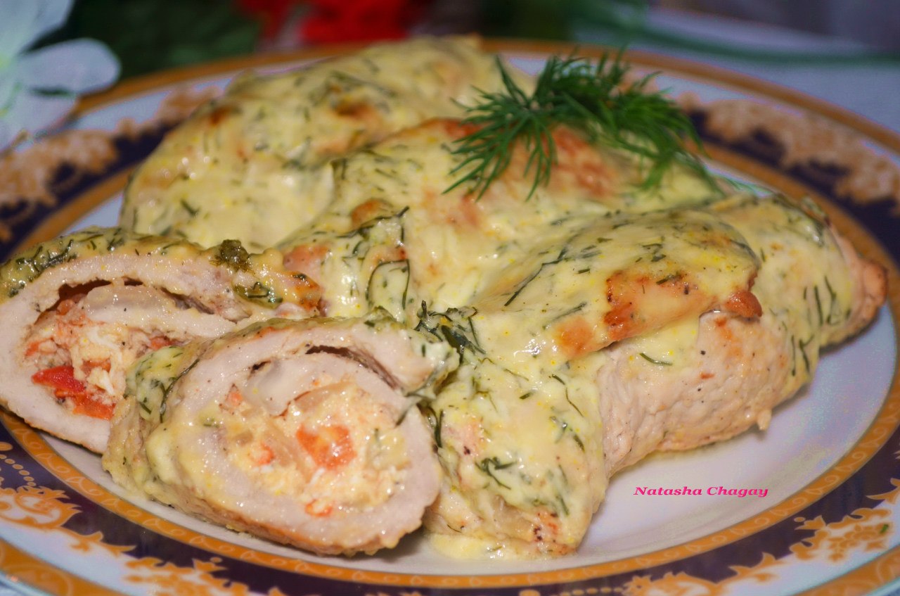 Пальчики из свинины с начинкой рецепт с сыром Пальчики из свинины с начинкой рецепт с сыром